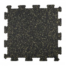 Sportovní podlaha Puzzle 16 mm, 50 x 50 cm - barevný vsyp 20%