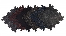 Sportovní podlaha Puzzle 16 mm, 50 x 50 cm - barevný vsyp 20%