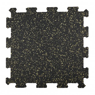 Sportovní podlaha Puzzle 16 mm, 50 x 50 cm - barevný vsyp 40%