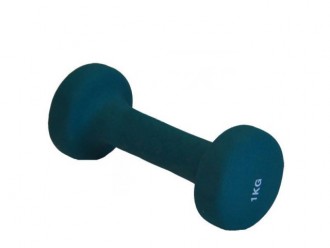Neoprenová činka 1 kg - 1 ks