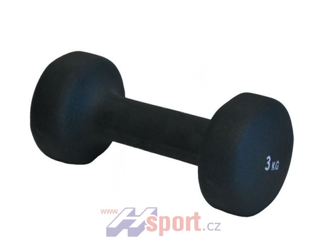 Neoprenová činka 3 kg - 1 ks
