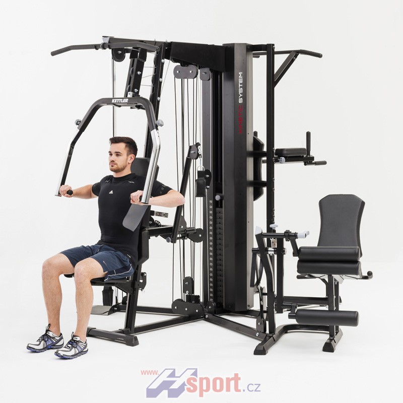 Posilovací věž Kettler Kinetic System - základní stanoviště