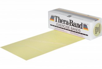 Posilovací guma TheraBand 5,5 m béžová