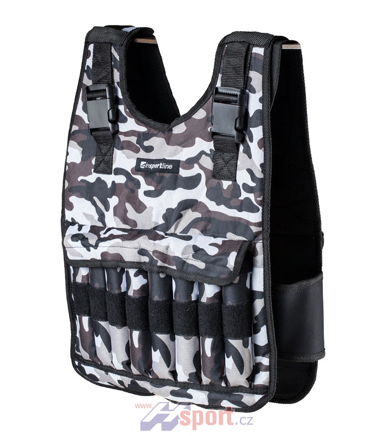 Zátěžová vesta Insportline Hafthor 15 kg