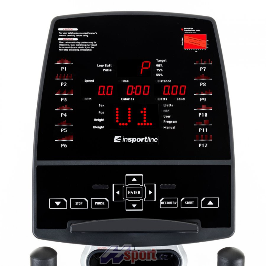 Eliptický trenažer Insportline Gemini E200