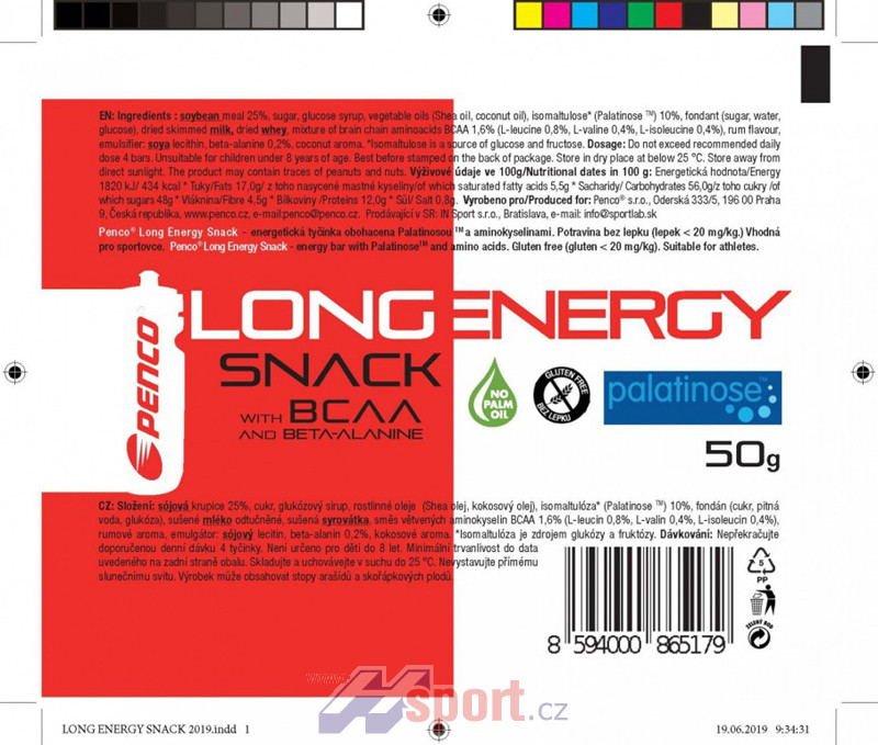 Penco Long Energy Snack 50 g