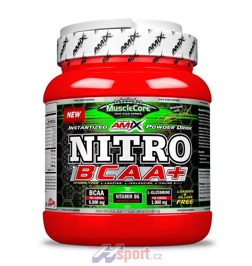 Amix MuscleCore Nitro BCAA 500 g