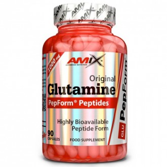 Amix Glutamine Pepform Peptides 90 cps