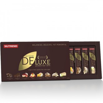 Nutrend Deluxe protein bar 8x60 g - dárkové balení