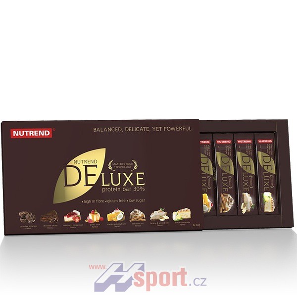 Nutrend Deluxe protein bar 8x60 g - dárkové balení