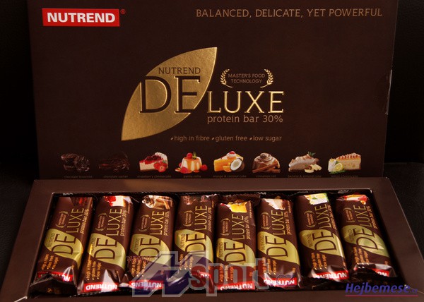 Nutrend Deluxe protein bar 8x60 g - dárkové balení