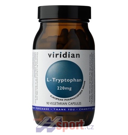 Viridian L-Tryptophan 220mg - 90 cps
