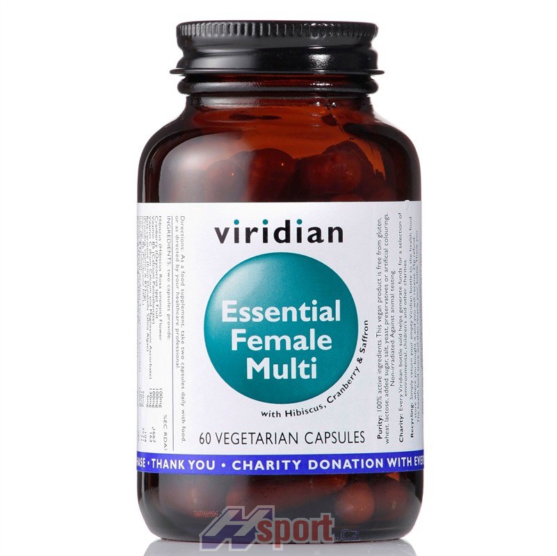 Viridian Essential Female Multi 60 cps