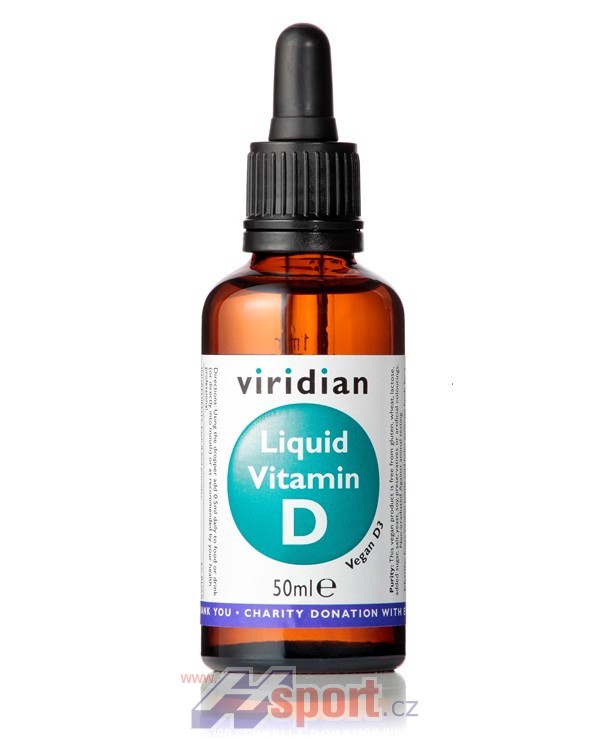 Viridian Liquid Vitamin D 50 ml