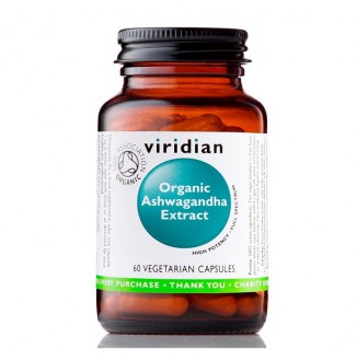 Viridian Organic Ashwagandha Extract 60 cps