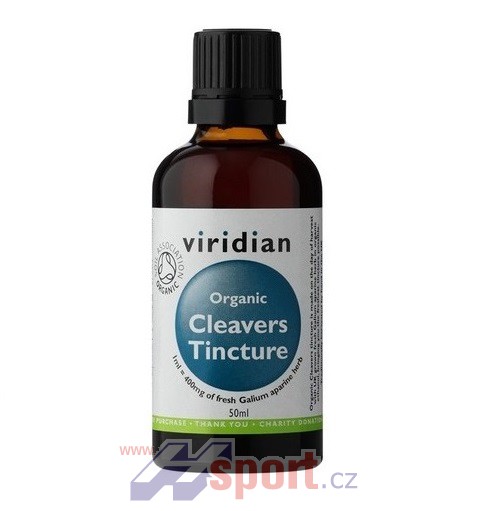 Viridian Organic Cleavers Tincture 50 ml