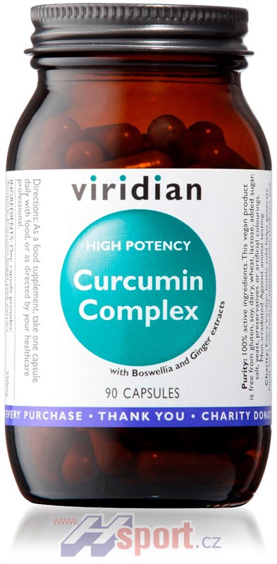 Viridian Organic Curcumin Extract 60 cps