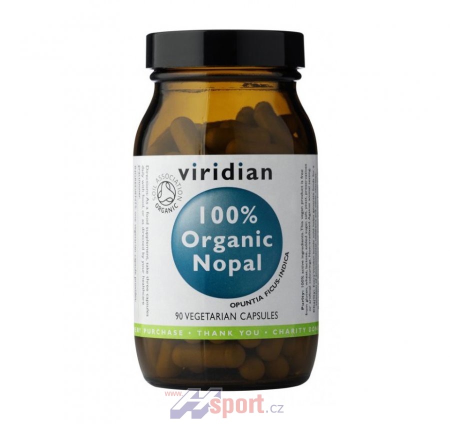 Viridian Organic Nopal 90 cps