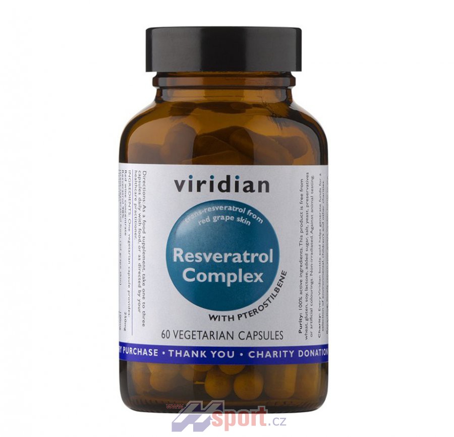 Viridian Resveratrol Complex 60 cps
