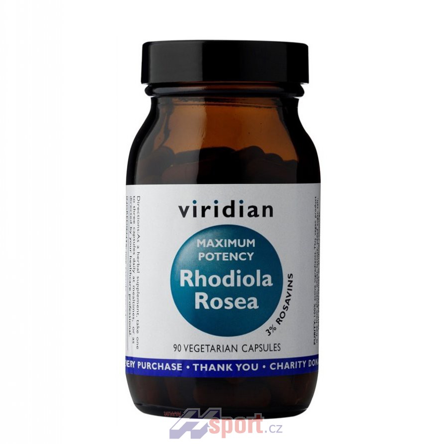 Viridian Rhodiola Rosea Maximum potency 90 cps