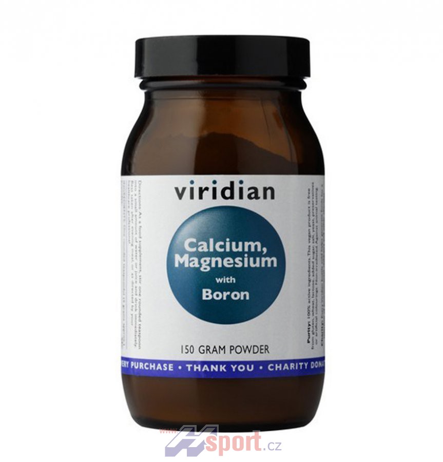 Viridian Calcium Magnesium with Boron Powder 150 g