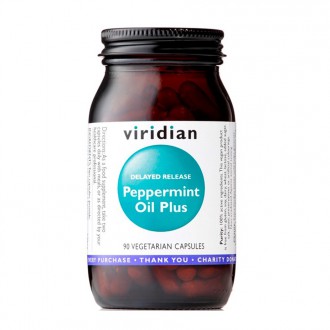 Viridian Peppermint Oil Plus 90 cps