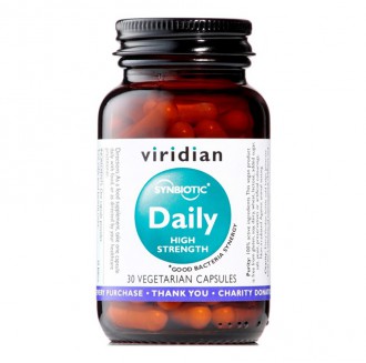 Viridian Synbiotic Daily High Strength 30 cps