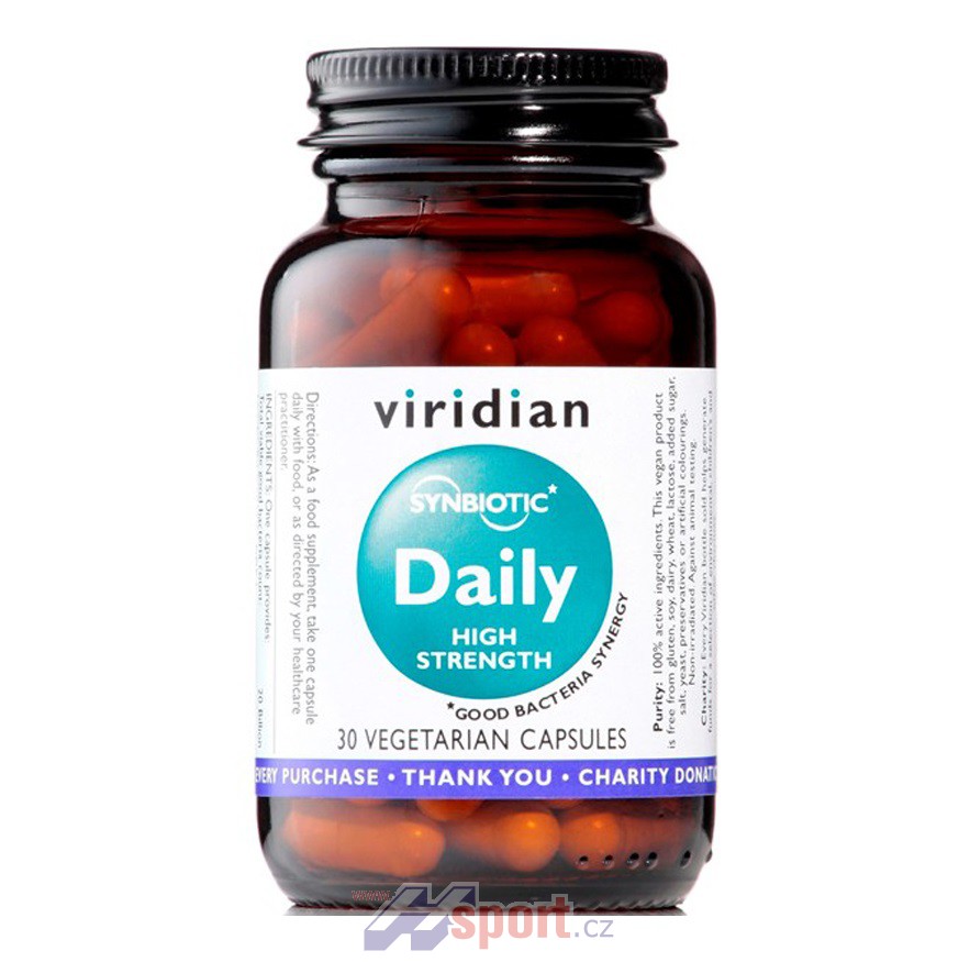 Viridian Synbiotic Daily High Strength 30 cps