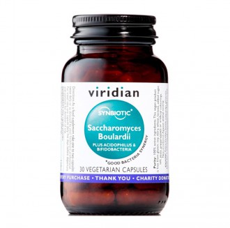 Viridian Saccharomyces Boulardii 30 cps