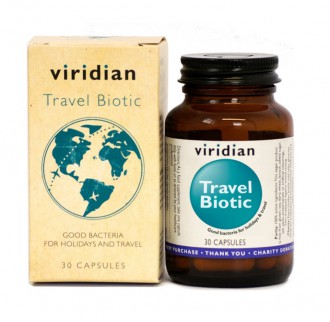 Viridian Travel Biotic 30 cps