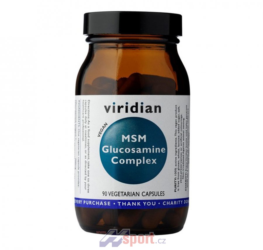 Viridian MSM Glucosamine Complex 90 cps