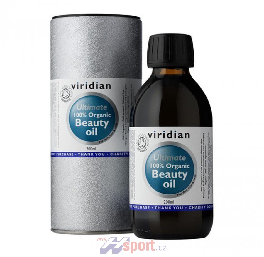 Viridian Organic Beauty Oil 200 ml