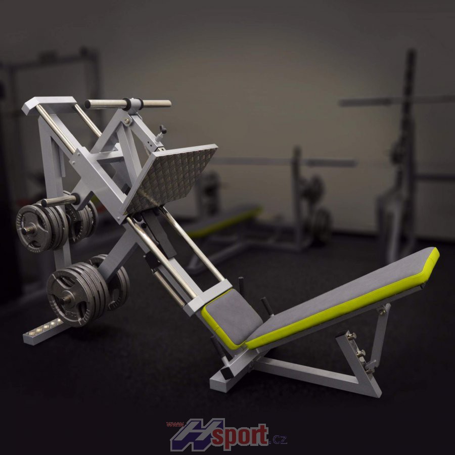 Posilovací stroj - Legpress šikmý Deluxe