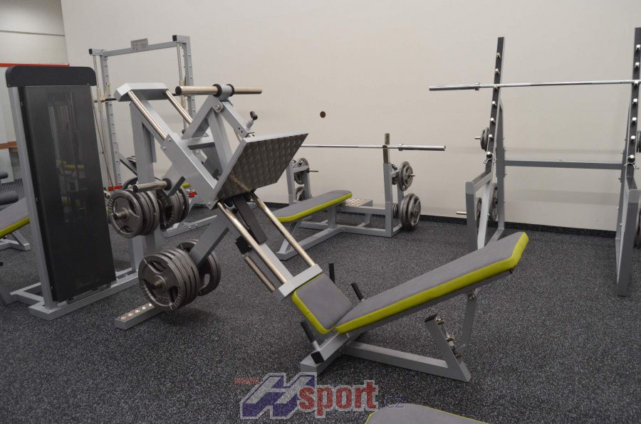 Posilovací stroj - Legpress šikmý Deluxe