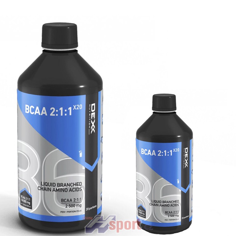 Dex Nutrition BCAA 2:1:1 X60 1000 ml + 500 ml