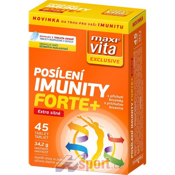 MaxiVita Exclusive posílení imunity forte+ 45 tbl